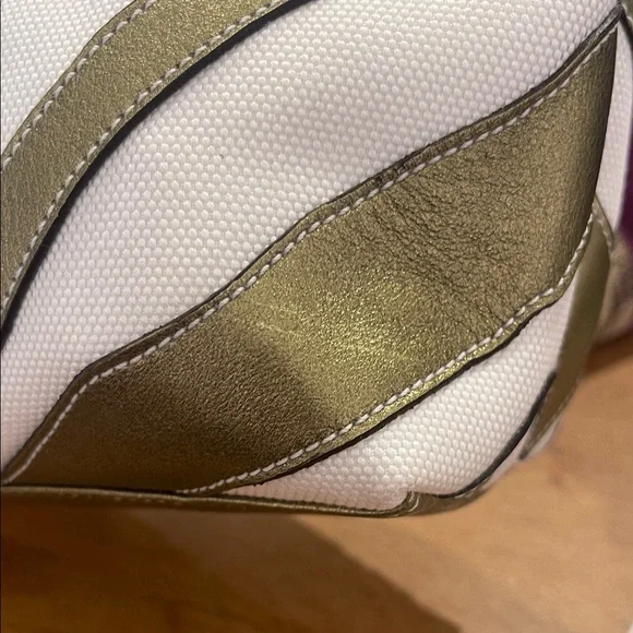 Coach Y2K Metallic Bronze Zebra Pouchette - Picture 5 of 16